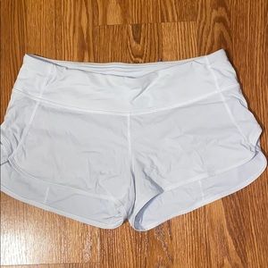 Lululemon white shorts